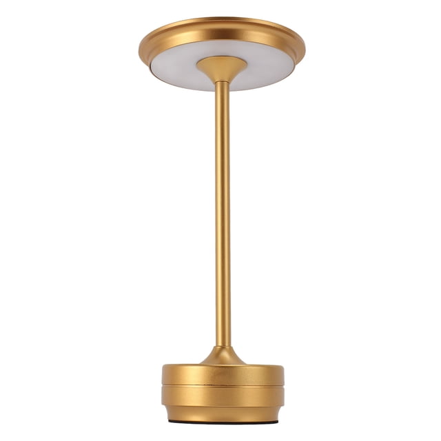 Lámpara De Mesa LED, Lámpara De Mesita De Noche Regulable Continua Estilo Minimalista Moderno Control Táctil De Hierro De Aluminio Portátil Para Bar