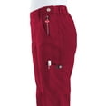 thumbnail image 3 of koi Classics Women's Sara Flat Front Flared Scrub Pants, 3 of 3