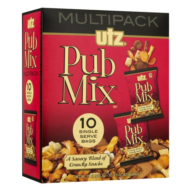 Utz Pub Mix, 1.5 oz, 10 Count