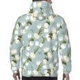 thumbnail image 7 of Haiem Tulips Flowers Patterned Men's Hoodie with Kangaroo Pocket - Ideal Pullover Sweatshirt for Daily Wear, Travel, and Home-3X-Large, 7 of 7