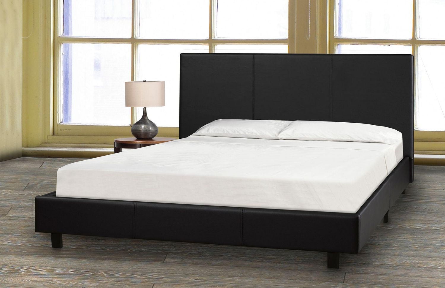 Alexis Full Platform Bed, Black