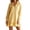 Yellow, variant on Levmjia Women's Dress Long Sleeve Polo Collar Quarter Zip Sweater Dress Casual Loose Fit Ruffle Hem Mini Dress Solid Color Fall Winter Dresses