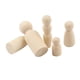 thumbnail image 4 of 40x Pega de Natural Sin Terminar Peg Set de Infantiles Niños DIY Art Crafts Toys, 4 of 9