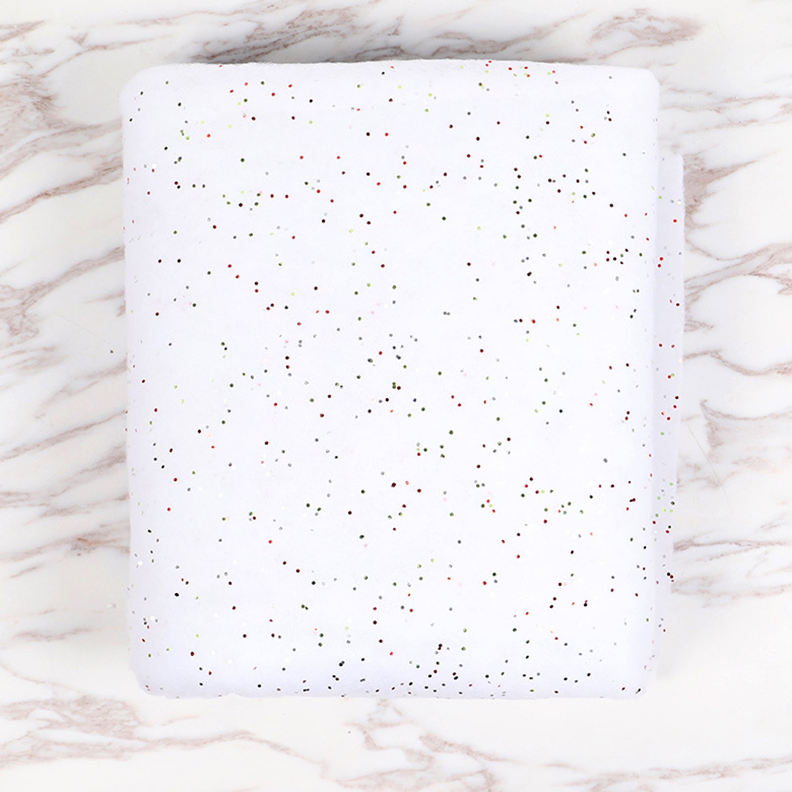 GROFRY Christmas Snow Blanket Realistic Looking Super Soft PP Cotton