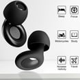thumbnail image 5 of Wetene Ear Plugs for Noise Reduction, Reusable Hearing Protection in Flexible Silicone for Sleep, Black, 5 of 6