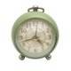 thumbnail image 1 of Reloj despertador vintage de metal for mesa, con anilla for colgar de 3,5 pulgadas, estilo sencillo, silencioso, con luz nocturna, 1 of 5