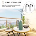thumbnail image 3 of Greenadscape 1Jgo Soporte Para Macetas De Hierro Negro Colgante Para Jardín Y Con Decorativos, 3 of 7