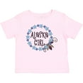 thumbnail image 3 of Inktastic Alaska Girl Forget-me-not Flower Girls Baby T-Shirt, 3 of 5
