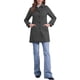 thumbnail image 2 of Abrigo de invierno para mujer con cuello Peter Pan, trench y abrigo tipo guisante en gris oscuro, 2 of 6