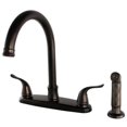 thumbnail image 1 of 8 in. Yosemite Centerset Kitchen Faucet, Oil Rubbed Bronze, 1 of 1
