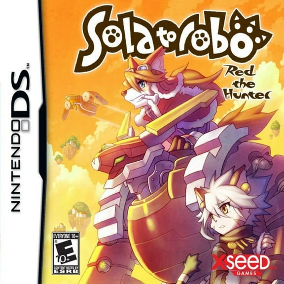 NDS Vdieo Games Cartridges Solatorobo: Red the Hunter US Version, DS Game Card for NDS 3DS DSI DS