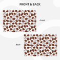 thumbnail image 4 of Rocae Football Printed Heat Resistant Place Mats,Classic Hemstitch Cloth Fabric Placemats Imitation Linen Place Mat Table Mats 18x12 inch, 4 of 9