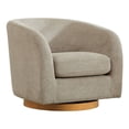 thumbnail image 1 of Sillon giratorio HomeTrends Beige, 1 of 4