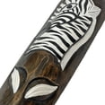thumbnail image 3 of Set Of 3 African Wildlife Wooden Wall Masks, 3 of 5