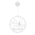 thumbnail image 2 of XWSHYW Decoraciones para El Hogar Luces Decorativas Navideñas Led Iluminadas con Plástico Blanco para Colgar, 2 of 2