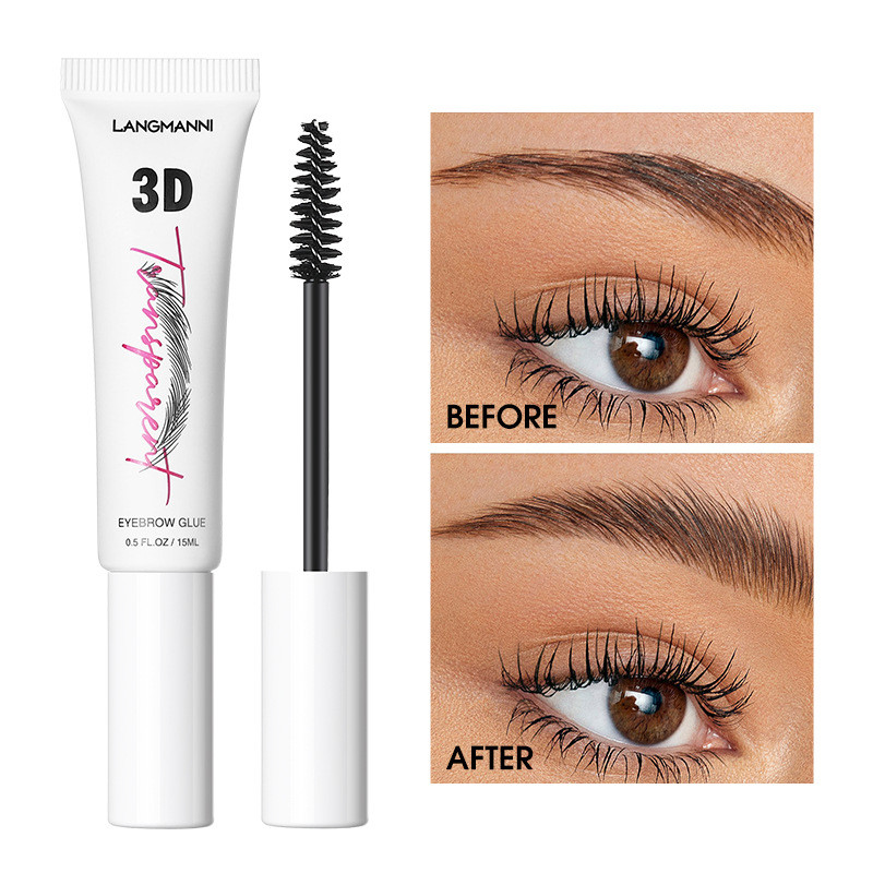 3D Eyebrow Glue Waterproof Eyebrow Style Gel, PROFESSIONAL MAKEUP The