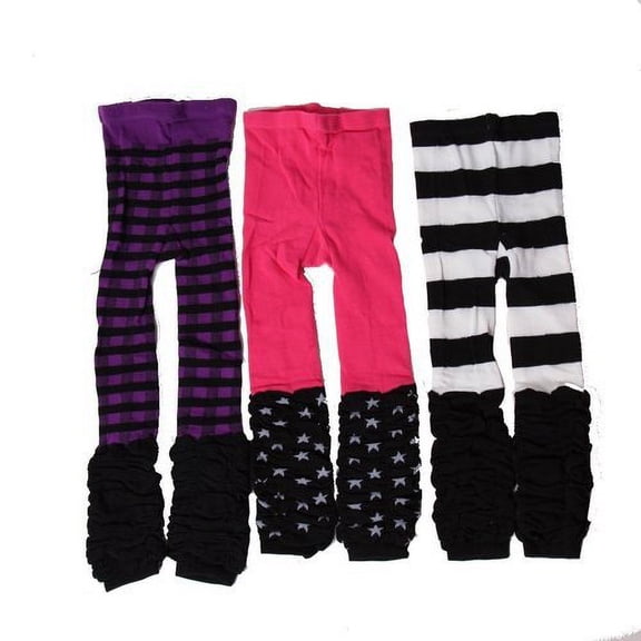Making Believe Girls Toddler 3 Pack Gift Set Stocking Sock Footless Tight Leggings Size 2/4