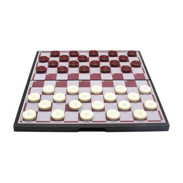 Juego de mesa de damas Zulema Juguete de Ajedrez Magnético 11 pulgadas