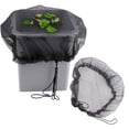 thumbnail image 4 of bedienty Pack of 2 Rain Barrels Mesh Cover Outdoor Insect Water Bucket Protector, 4 of 6
