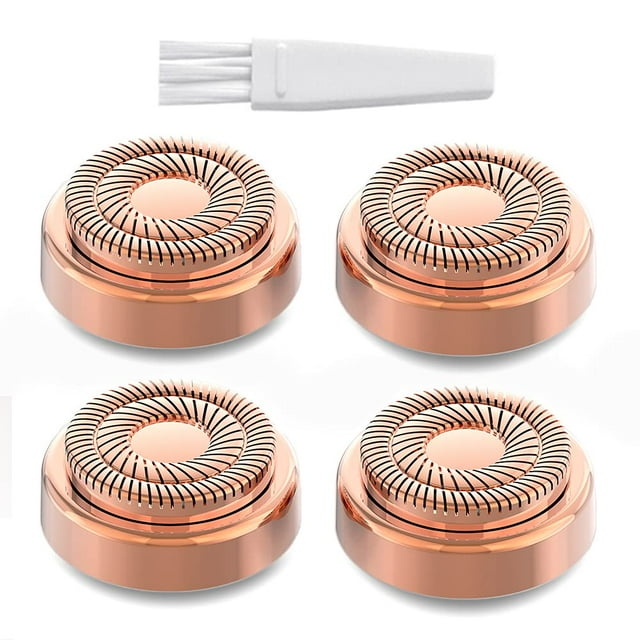 Cabezales de repuesto para removedor de vello facial para mujeres Generación 1 para acabado táctil Herramienta de eliminación de vello facial impecable para rostro, doble halo sin dolor y suave Xemadio WMPH-1366