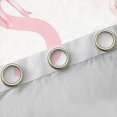 thumbnail image 4 of Erosebridal Initial Alphabet S Blackout Curtains Set of 2 (52x84 Each),Cute Coquette Bowknot Window Curtains For Kids Girls, 4 of 7