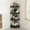 Black, variant on Aodebiao Corner Shower Caddy Standing, With Detachable 4 Tiers Rolling Wheels And Drainage Holes, Floor Shower Corner Shelf Rack Storage Stands for Bathroom