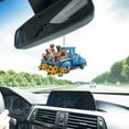 thumbnail image 2 of Wovilon Hanging Ornaments 3D Cute Car Dog Pendant Ornaments Hanging Ornament, 2 of 3
