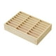 thumbnail image 2 of Caja de madera para guardar teléfonos móviles con 24 compartimentos, organizador de escritorio para gestión de teléfonos, suministros escolares y, 2 of 9