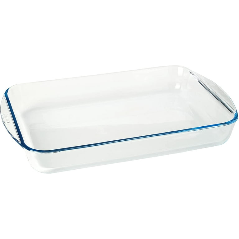 Glass roasting clearance dish