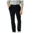 thumbnail image 2 of Zshosam Mens Pants Men's Classic-Fit Expandable-Waist Flat-Front Dress Pant(Black,XL), 2 of 3