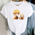 thumbnail image 2 of DSB Divertido Anime Demon Slayer Camisetas Gráficas Cosas Extrañas Dibujos Animados Kimetsu No Yaiba Ropa Estética Ghibli E Girl G, 2 of 3