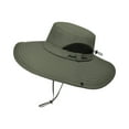 thumbnail image 1 of Sombreros Sombrero de pescador Sombrero de verano Sombrilla grande Sombrero para exteriores Montañismo Protección solar Sombrero para el sol transpirable sombrero para el sol, 1 of 2