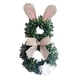 thumbnail image 3 of Guirnalda de conejo de Pascua, guirnalda de conejo de Pascua, adorno colgante Artificial con nudo de lazo para fiesta, hogar, vacaciones, decoraciones BLESIY Corona de orejas de conejo de Pascua, 3 of 8