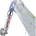 thumbnail image 1 of Shower Head, Ionic Filter Filtration High Pressure Water Saving 3 Mode Function Spray Handheld Showerheads For Dry Skin & Hair, 1 of 3