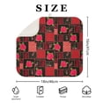 thumbnail image 4 of Pioneer Flower Floral Print Pattern Kitchen Dish Drying Mat 1 Pack, Ultra Absorbent Microfiber Drainer Mat, 16"x18", 4 of 6