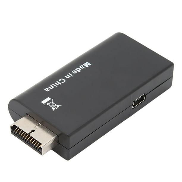 Convertidor de video P HD, para PS2 a HD Adaptador P HD Convertidor P HD Resistente y duradero