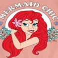 thumbnail image 3 of Disney The Little Mermaid - Ariel - Mermaid Chic - Toddler & Youth Girls Short Sleeve Graphic T-Shirt, 3 of 5