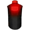 thumbnail image 6 of Men's ActionHeat  Black Denver Broncos 5V Softshell Battery Heated Full-Zip Vest, 6 of 7