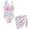 Cartoon Axolotl Flower Pink Blue, variant on SEANATIVE Girls One-Piece Bathing Suit with Mesh Wrap Skirt Swimsuit Back Cutout Design Swimwear Trendy Swimsuits for Teen Kid Young Girls, Size 7-8, Cartoon Axolotl Flower Pink Blue