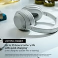 thumbnail image 5 of Sony ULT WEAR Over-Ear Noise Cancelling Bluetooth Headphones, Off-White, 5 of 12