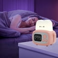 PPgejGEK Cyber_Monday Deals 2024 Toaster Alarm Clock Countdown Luminous