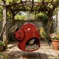 thumbnail image 7 of DAMAI Ladybug-Theme Bird Feeder, Weatherproof Outdoor Food Holder, Funny Decorative Bird Feeder for Feeding, Watching, Garden, Porch, Balcony, 7 of 7