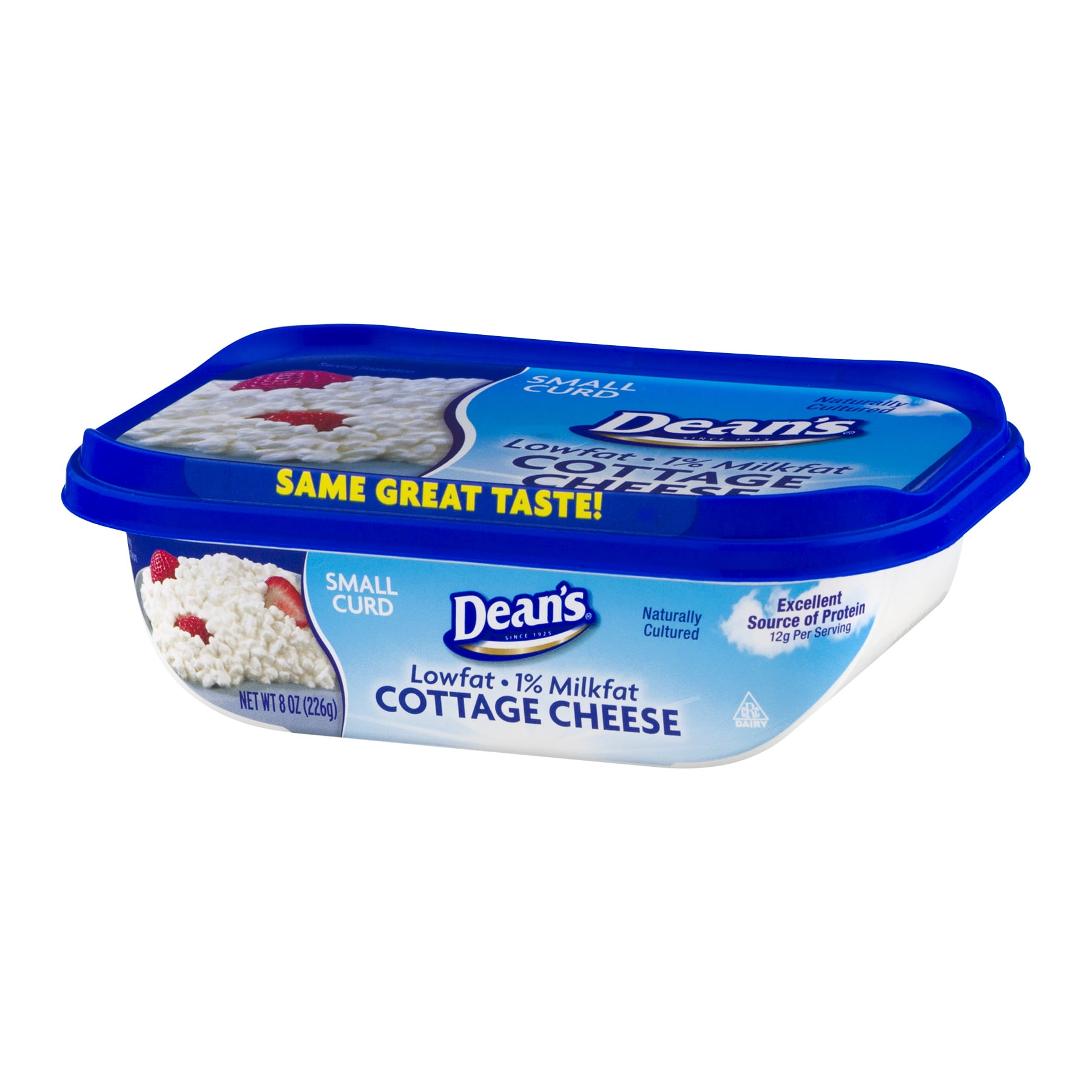 Dean S Low Fat Cottage Cheese 8 Oz Walmart Com