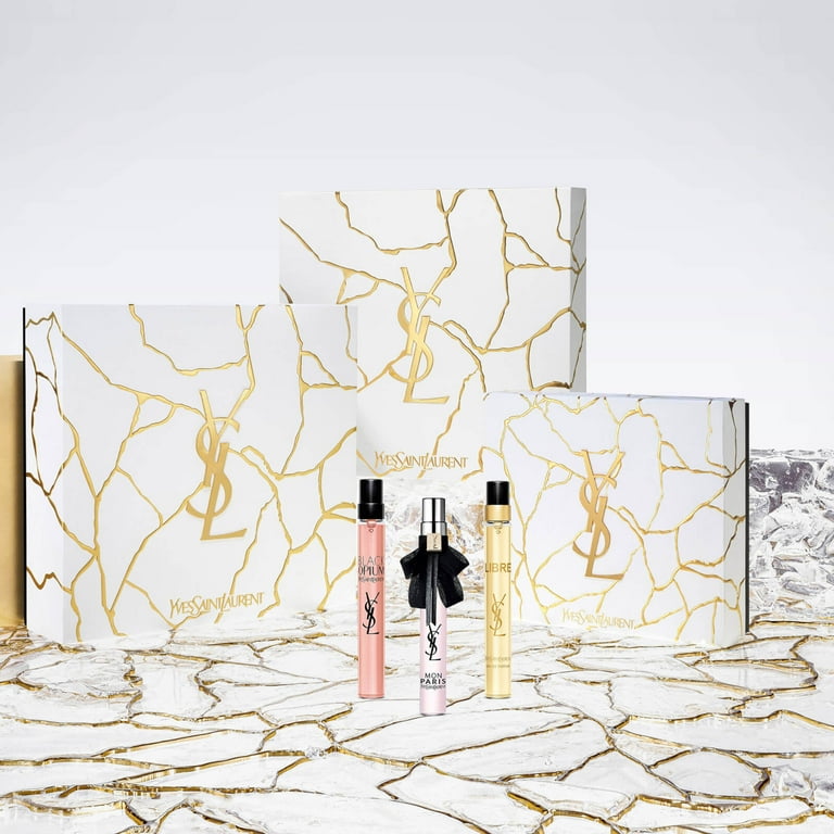 YVES SAINT LAURENT Trio Set (MON PARIS + BLACK OPIUM + LIBRE) 0.33