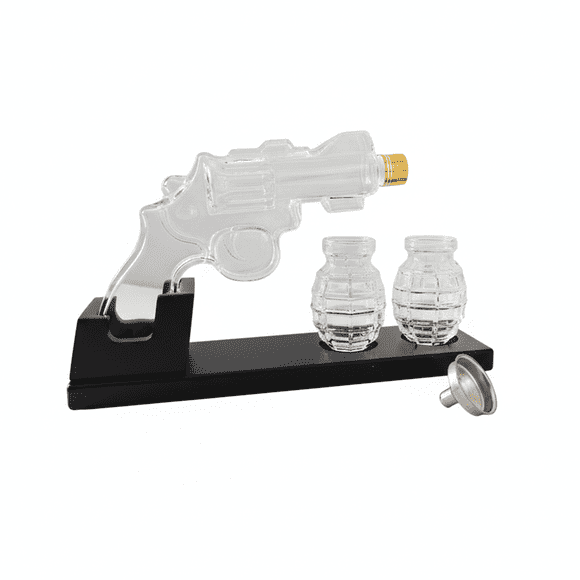 Decantador Signature Edition: Ripon Revolver & Grenade Glasses