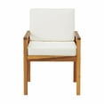 thumbnail image 4 of Alaterre Furniture Okemo Acacia Outdoor Dining Chair with Cushion, 4 of 7