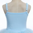 thumbnail image 5 of IBTOM CASTLE Girls Sequin Ballet Dance Dress Tutu Skirt Leotard Ballerina Fairy Princess Fancy Dress up Dancewear 7-8 Years Blue, 5 of 8