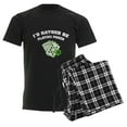 thumbnail image 6 of CafePress - I'd Rather Be Playing Poker Men's Dark Pajamas - Men's Dark Loose Fit Cotton Pajama Set, 6 of 7