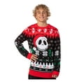 thumbnail image 5 of The Nightmare Before Christmas Men's Santa Jack Adult Ugly Sweater Knit Pullover, 5 of 6