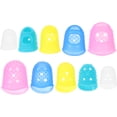 thumbnail image 2 of Miangastore 10 pcs Silicone Fingers Tips Guard Guitar Fingertip Protector Finger Covers Silicone Finger Caps, 2 of 8